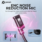 Picun G3 — Headset Gaming Wireless 5.4/2.4 GHz com Mic e 65 h