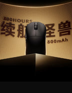 ATK DragonFly A9 Air Ultimate Wireless Gaming Mouse PAW3950 Ultra 42000DPI 750IPS 8KHz RGB Ergonomic Design for Windows MacOs