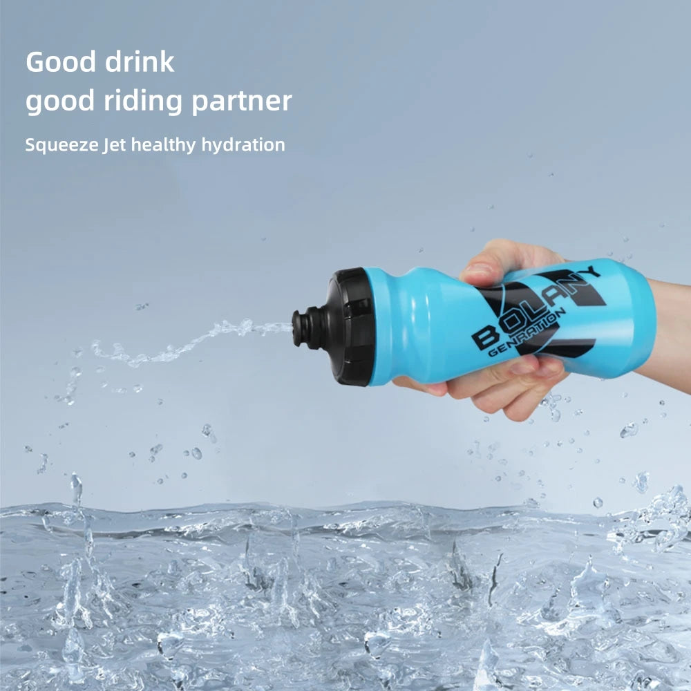 Garrafa para Bicicleta 610ml – PP5 Leve, Squeezable e Antiderrame (BPA‑Free)