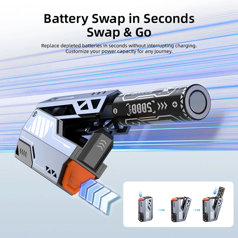 Power Bank 10000–50000mAh — Bateria Removível 22.5W Carga Rápida