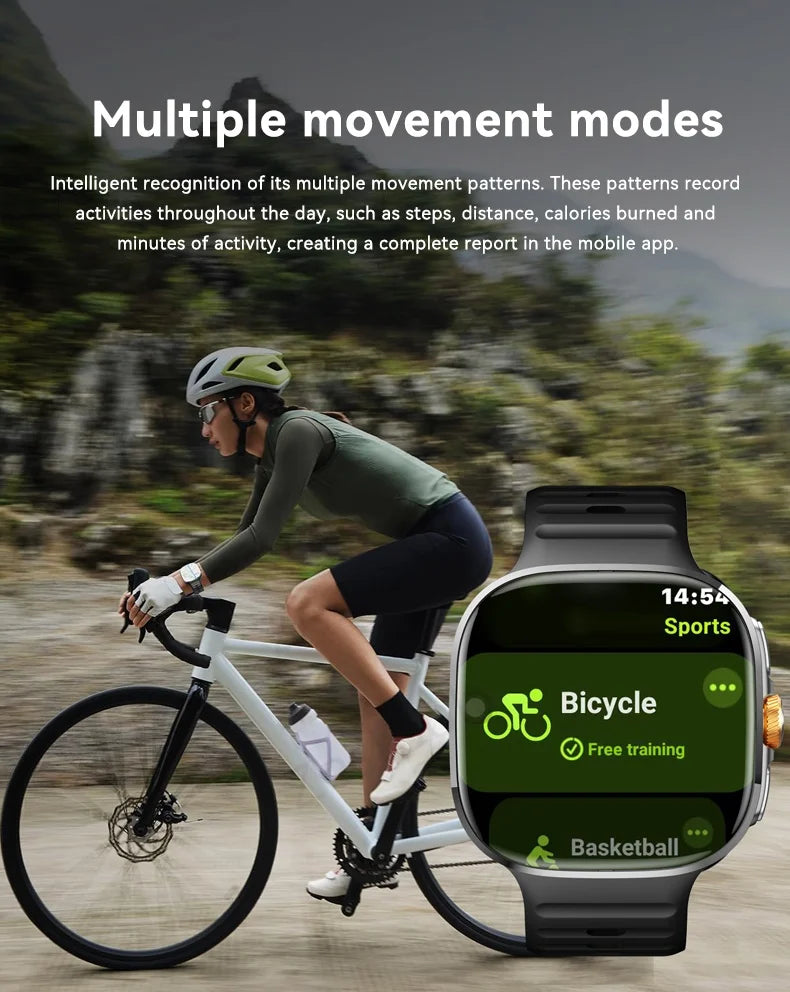 Smartwatch M99 – Ecrã XL, Câmara Giratória e Android Integrado