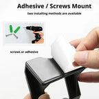 Wall Mounted Gamepad Holder for PS5/PS4/Xbox/Switch – 3 Pcs Black Controller Stand with Adhesive & Screws Gaming Accessories