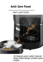 4L Automatic Pet Feeder Cat Food Dispenser Timed and Quantitative Insect and Moisture Resistant Feeding Machine No Food Jamming