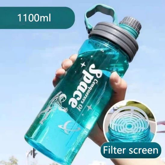 Garrafa Desportiva em Vidro – Antiderrame e Resistente a Altas Temperaturas