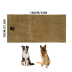 3 Size Options Microfiber Pet Bath Towel Embroidered Super Soft Absorbent Cat for Dogs Grooming Supplies