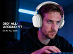 AULA G7 Pro Wired/Bluetooth/2.4GHz Wireless Gaming Headphone 7.1 Surround Sound with Noise Canceling Mic for PS4/PS5/PC/Switch