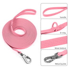 1.8M 3M 5M 10M PVC Dog Leash - Large, Medium, Non-slip, Waterproof and Easy to Clean, Long, Strong Dog Training Leash