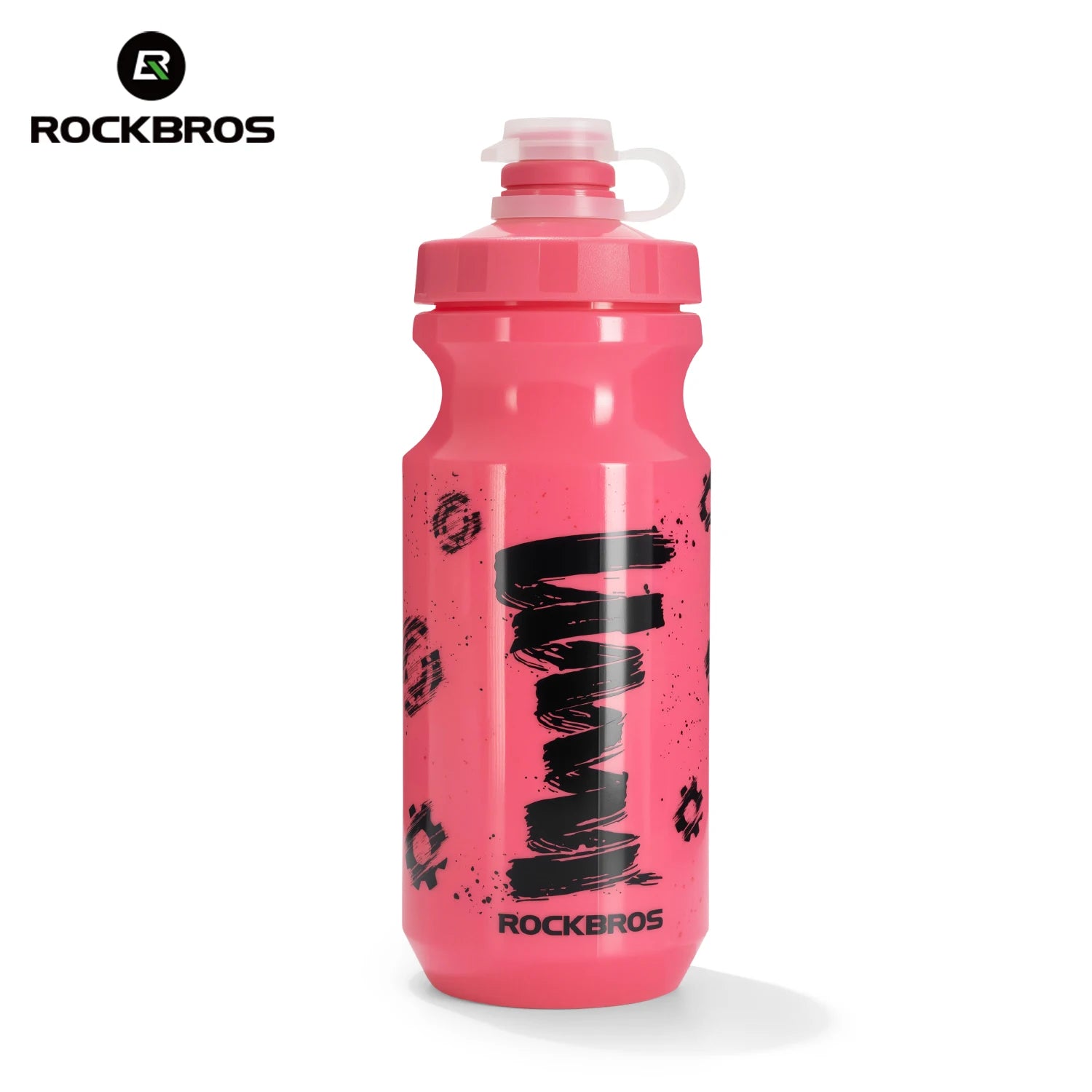 Garrafa de Ciclismo 600ml – Squeezable e de Hidratação Rápida para Bicicleta e Outdoor