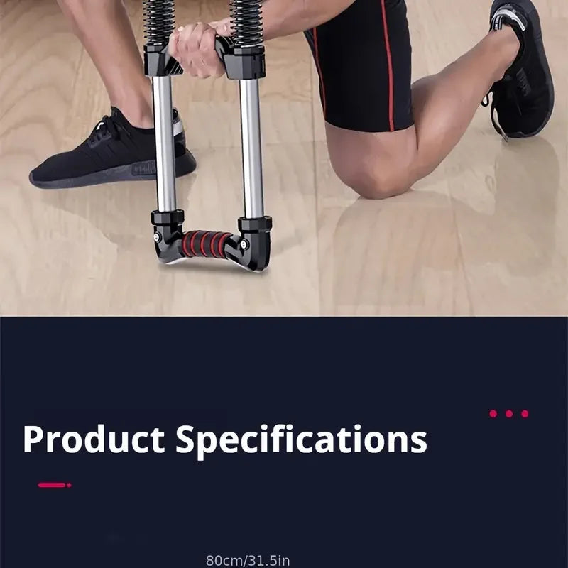 Multi functional full body exercise trainer, adjustable 220.46 pounds - capable of exercising deep muscles such as chest, abdomen