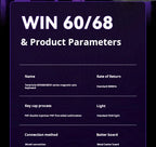 AULA WIN 68 HE Magnetic Axis Keyboard RT Gaming Mechanical Keyboard Wired 8KPolling Rate Full-Key Hot-Swappable