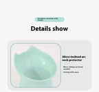 Pet Food Bowl Tilt High Bottom Neck Protector Antichoking Dog and Cat Water Bowl Antidumping Dog Non Slip Feeding Supplies