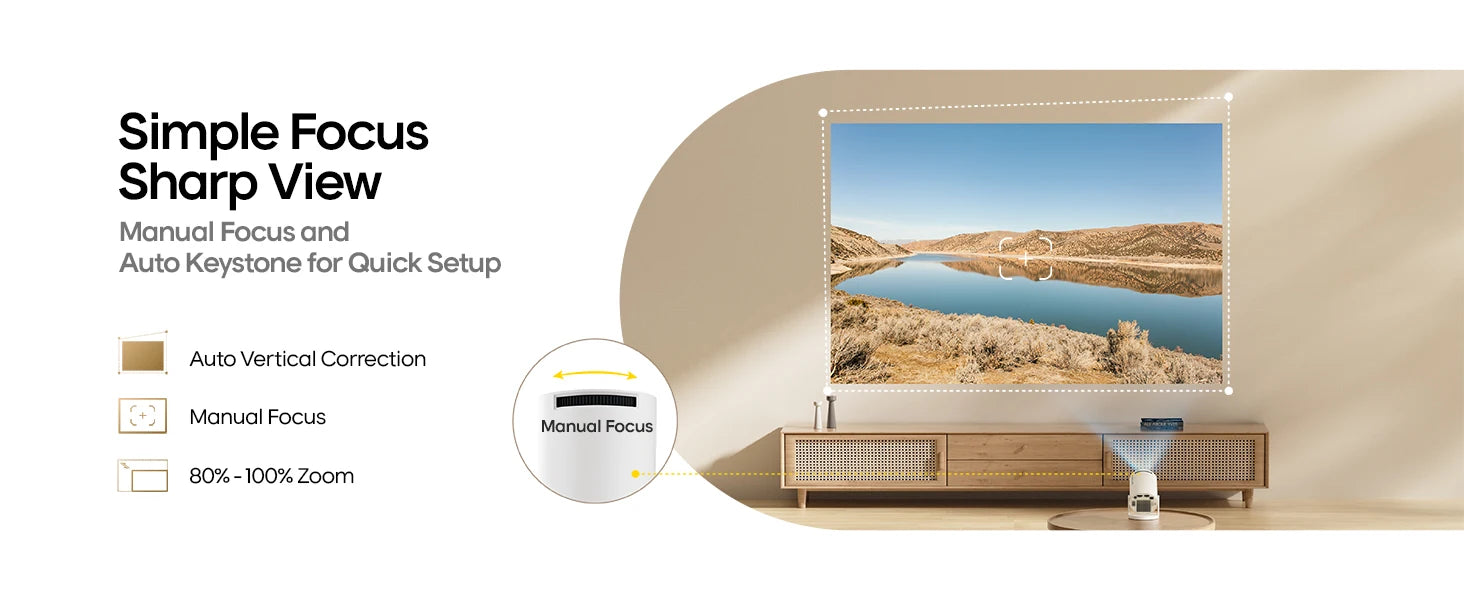 Magcubic 8K Android 14 HY300 Pro Wifi6 290ANSI Allwinner H726 BT5.4 1080P 1280*720P Portable Outdoor Cinema Projector