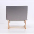 Suporte de Portátil em Madeira com Base Destacável e Ventilação para 10–17"