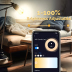 MOES Tuya ST64 Smart Bulb — LED RGB 2700–6500K WiFi Alexa