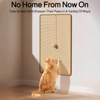 Durable Sisal Cat Scratch Pads, Cat Wall Pads, Sofa Claw Grinding Pads, Scratch Board Wall Stickers Cat Pet Toys Pet Accessories