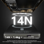 KUULAA 10000mAh Magnetic Power Bank — Wireless 20W MAG Fast Charge