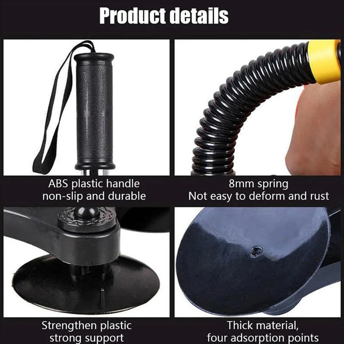 Fortalecedor de Pulso e Antebraço com Mola — Treinador Portátil para Força