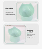 Pet Food Bowl Tilt High Bottom Neck Protector Antichoking Dog and Cat Water Bowl Antidumping Dog Non Slip Feeding Supplies