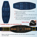 Smart ABS Pro – Cinto EMS de Tonificação Abdominal e Estimulação Muscular Avançada