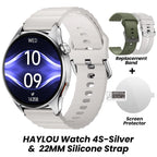 HAYLOU Watch 4S – AMOLED HD, GPS Avançado e Performance Desportiva