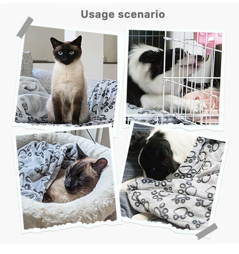 Mantas de Pelúcia – Super Macias de Alta Qualidade, Padrões Fofos para Pets