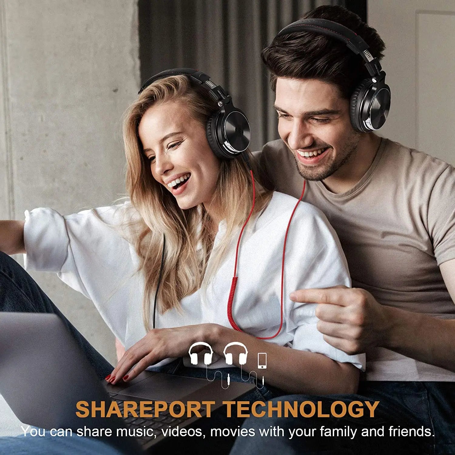 OneOdio Pro 10 — Headphones Over‑Ear Hi‑Res com Cabo 3.5/6.35 mm e Mic