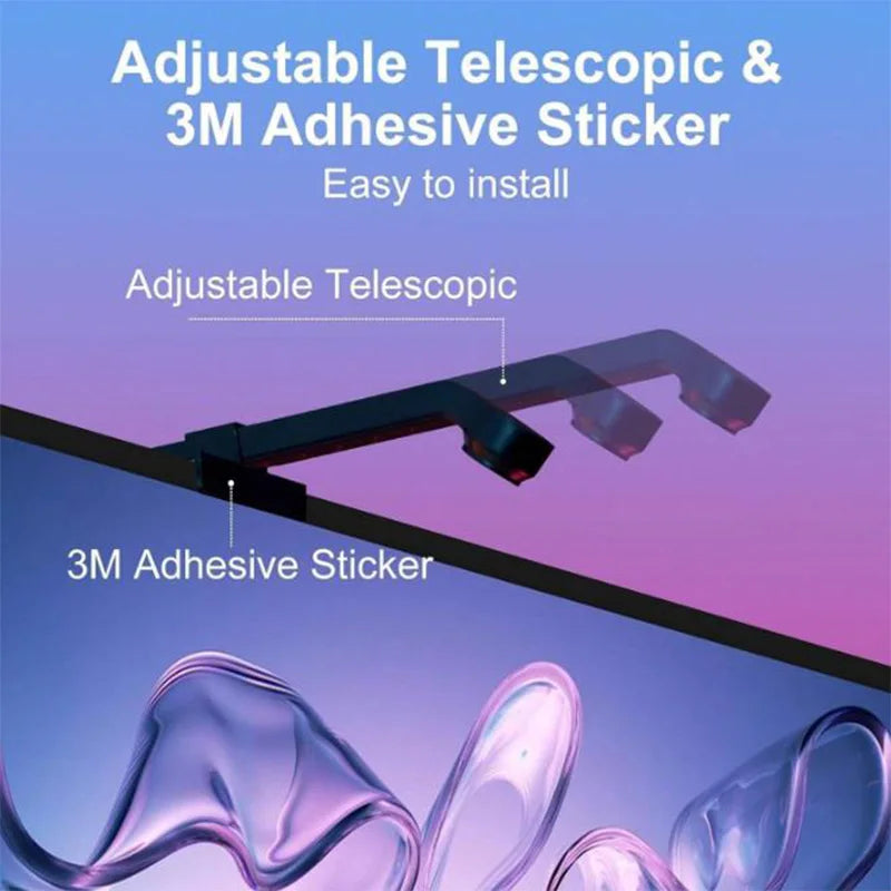 TV Backlight Music Sync Smart Strip Lights Color Pickup RGBIC LED Light 50-75 inch Screen App Remote for Game Home Ambient Light