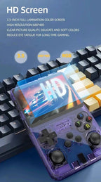 R36S Retro Handheld Game Console Linux System 3.5 inch IPS HD 4K With 64G 20000 Games Portable Pocket Game Console