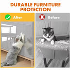 Cat Scratch Deterrent Tape Furniture Protectors From Cats Transparent Self-Adhesive Pet Training Tape for Sofa Furniture Sticker