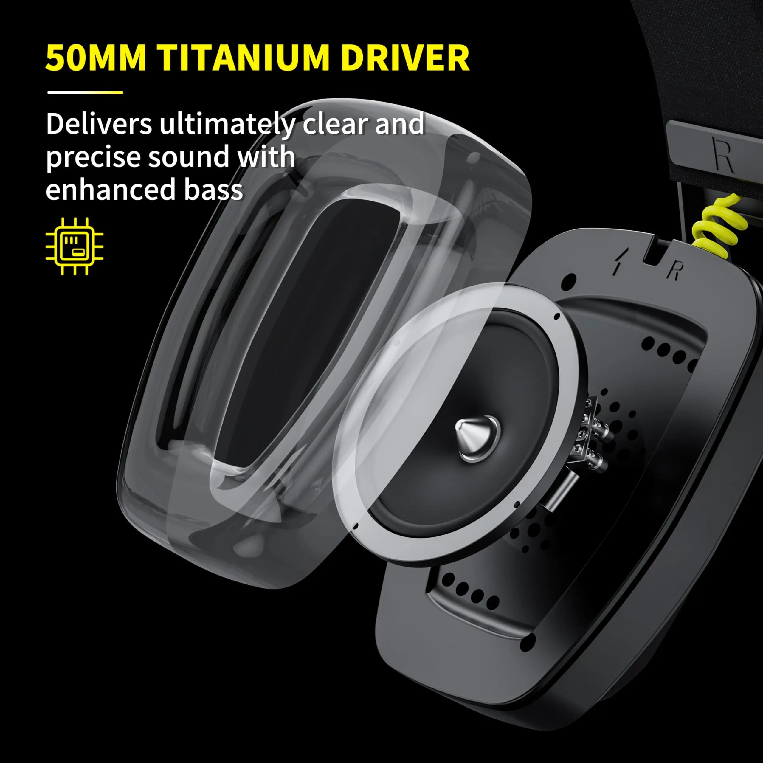 BINNUNE BW06 2.4GHz Wireless Gaming Headset with Mic for PS5 PS4 PC Mac Playstation Bluetooth Gaming Headphone with Microphone