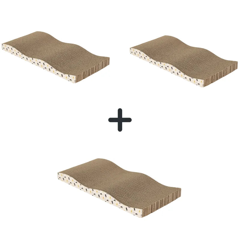 Cat Scratchers Cardboard Cat Scratching Board Durable Grind Claws Corrugated Paper Pets Sofa for Indoor Cats Kittens