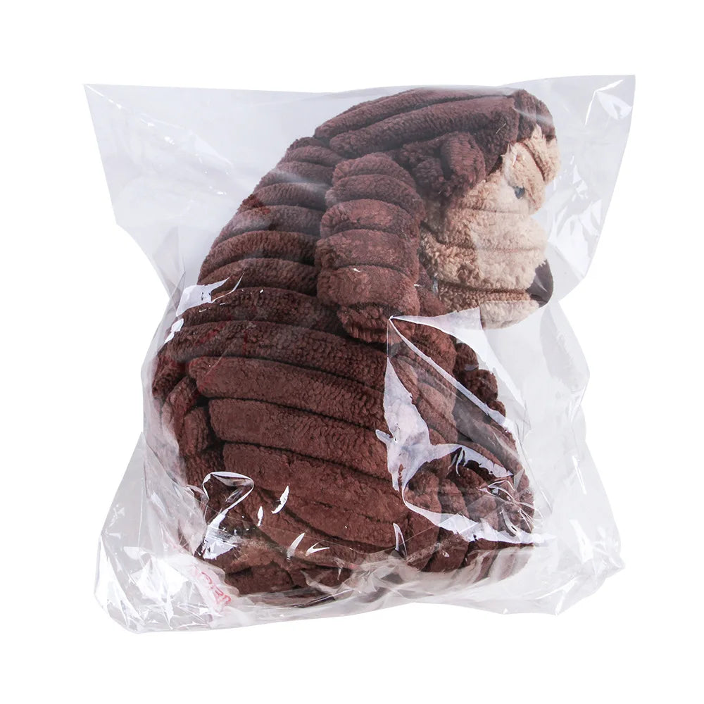 Plush Dog Toy Animals Shape Bite Resistant Squeaky Toys Corduroy Dog Toys for Small Large Dogs Puppy Pets Training Accessories