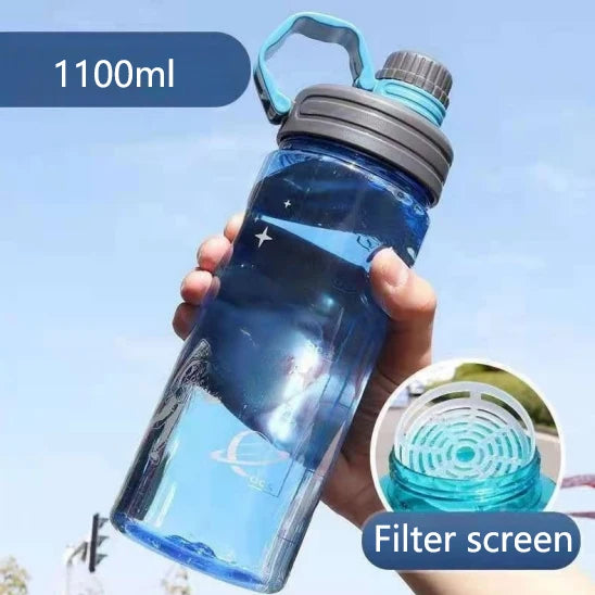 Garrafa Desportiva em Vidro – Antiderrame e Resistente a Altas Temperaturas