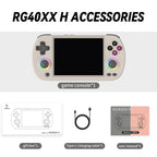 Anbernic RG40XX H 4.0” Handheld Game Console RG40XXH Retro Gaming Player 64G Preloaded 5000+ Games Portable Linux 64-bit System