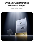 Baseus 3-in-1 Magnetic Wireless Charger Qi2.2 25W Fast Charging for iPhone 17 16 15 14 Apple Watch Earbuds AirPods Pro iWatch