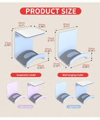 Suporte de Headphones para Debaixo da Secretária — Gancho Multicor Universal