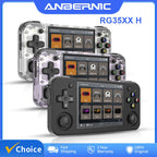 ANBERNIC RG35XX H — Consola Retro 3.5″ IPS com 64 GB e 5528 Jogos