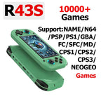 FUNKIDDY R43S Retro Handheld Game Consoles Open Source Linux System 4.3" IPS Screen Portable Video Game Console Support HDMI Out