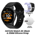 HAYLOU Watch 4S – AMOLED HD, GPS Avançado e Performance Desportiva