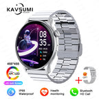 Smartwatch for Women AMOLED Screen Always Display Time NFC IP68 Waterproof Sports Call Women Smart Watch For Women Custom Dial