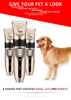 Electric Pet Clipper Grooming Kit For Dogs Reachable Trimmer Haircut Cat Hair Cutting Remover Professional Machine Set