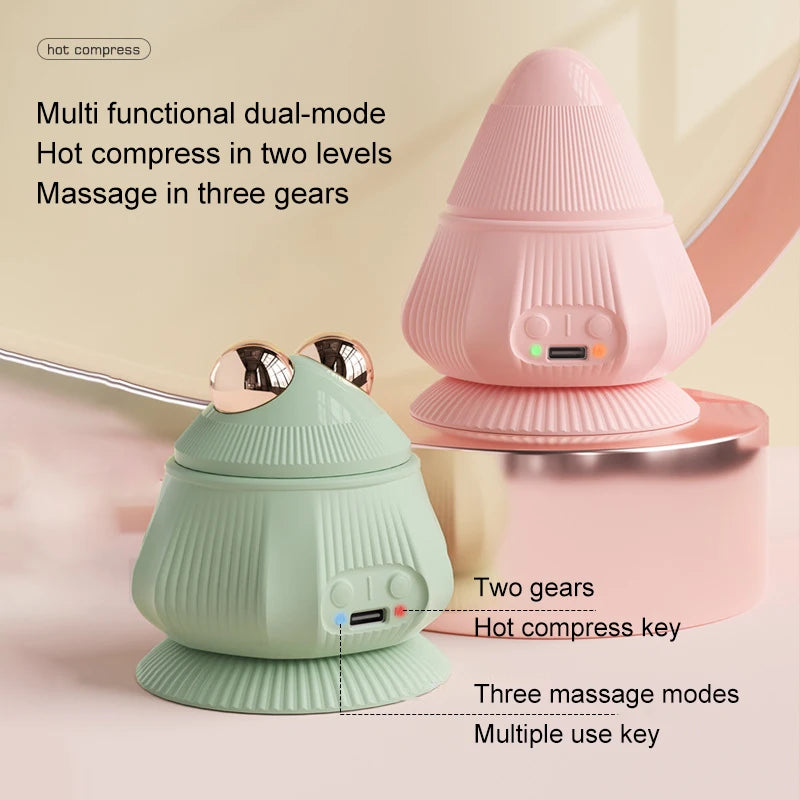 Electric Vibrating Massage Ball Myofascial Release Tool with Suction Cup Muscle Relaxation Fitness Deep Tissue Relaxation