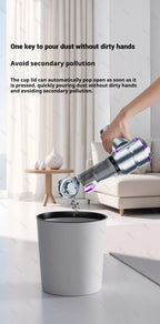 Aspirador Portátil Mini 998000PA para Carro e Casa com Função Sopro