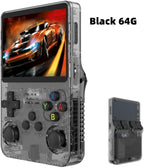 R36S Retro Handheld Game Console Linux System 3.5 inch IPS HD 4K With 64G 20000 Games Portable Pocket Game Console