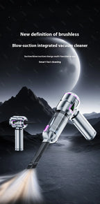 Aspirador Portátil Mini 998000PA para Carro e Casa com Função Sopro