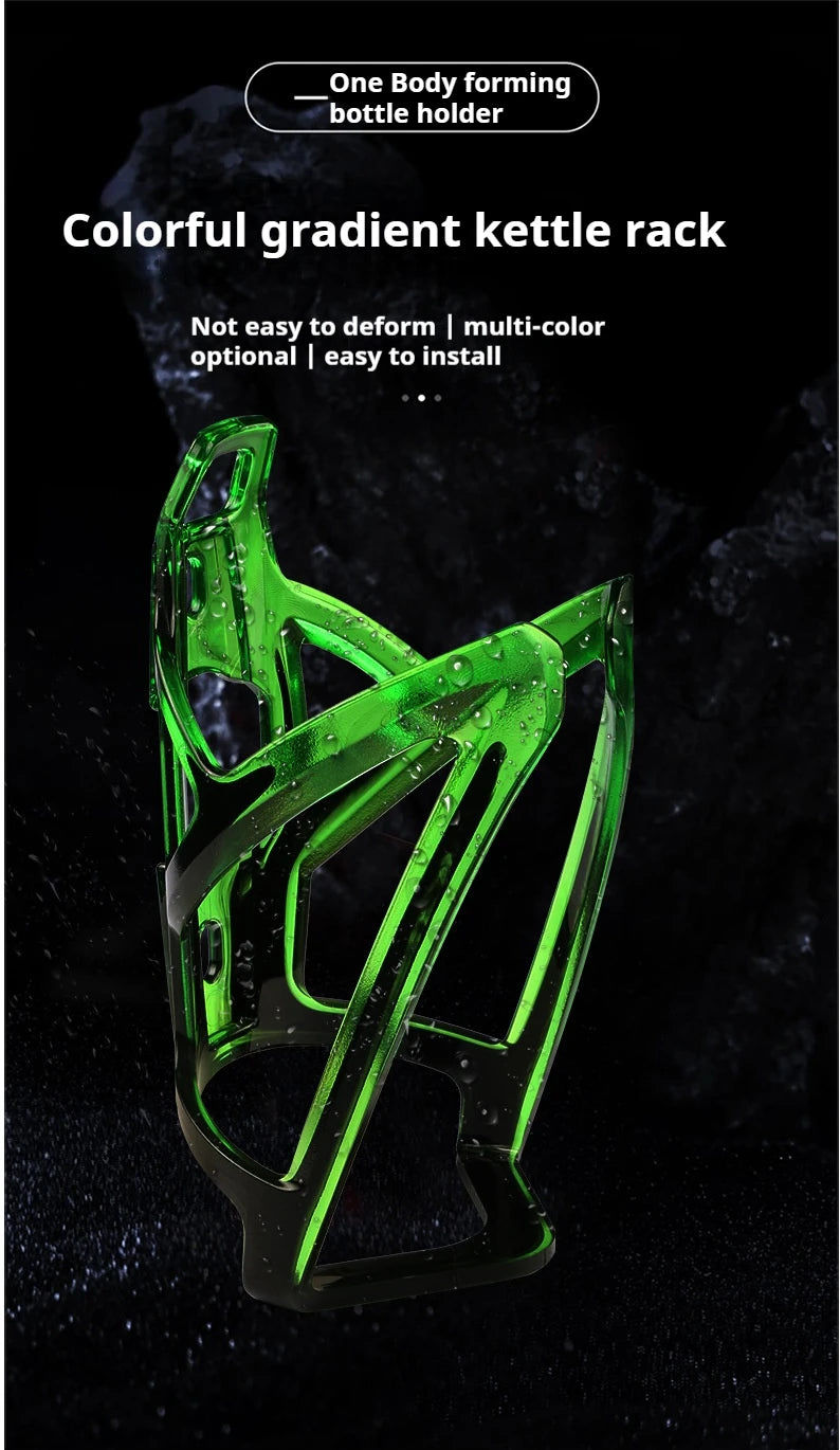 Suporte de Garrafa para Bicicleta – PC Resistente com Acabamento em Cor Gradiente