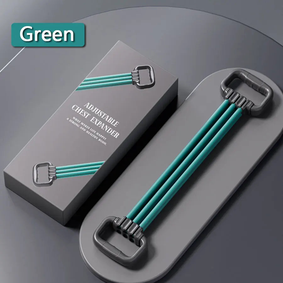 Treinador Ajustável de Ombros, Costas e Peito com Corda Elástica de Alta Resistência
