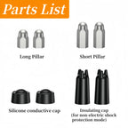 Coleira de Treino para Cães à Prova de Água com Controlo Remoto Recarregável