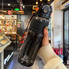 750ml/1000ml Large Capacity Sports Water Bottle Waterproof Plastic Water Cup Outdoor Travel Cycling Hiking Camping Gym Drinkware