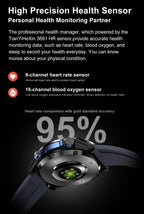 Smartwatch Militar 2025 – Mapas Offline, Memória 4GB e Multimédia Completa